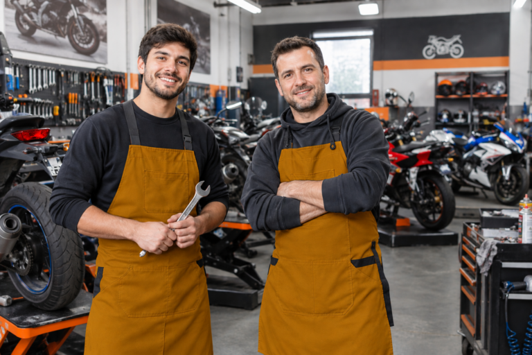 Equipo Taller motos 3ABIKES 2026